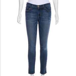 Current/Elliot Mid Rise Skinny Jeans